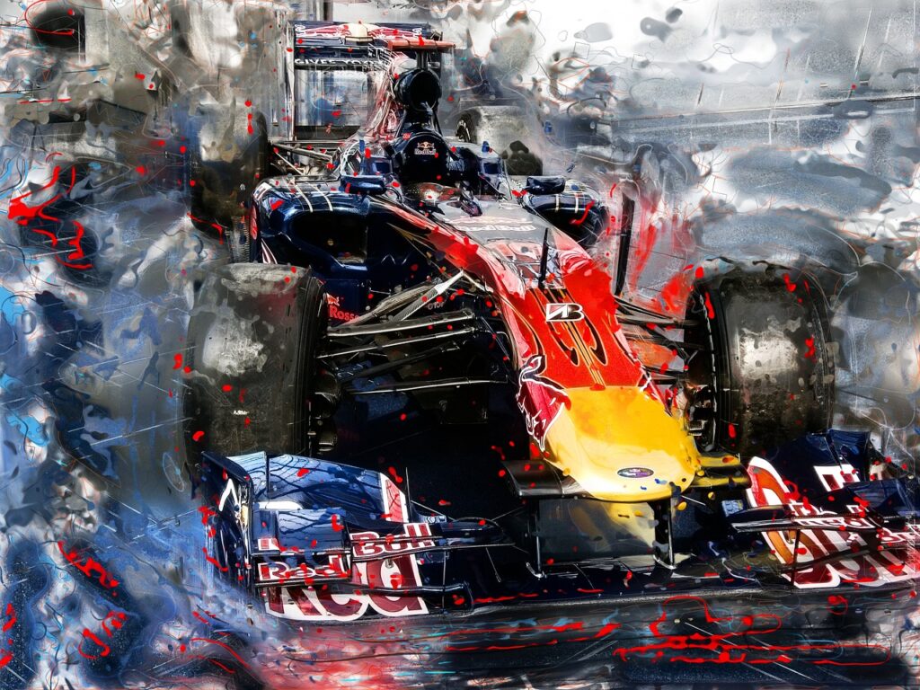 Formula car racing casino